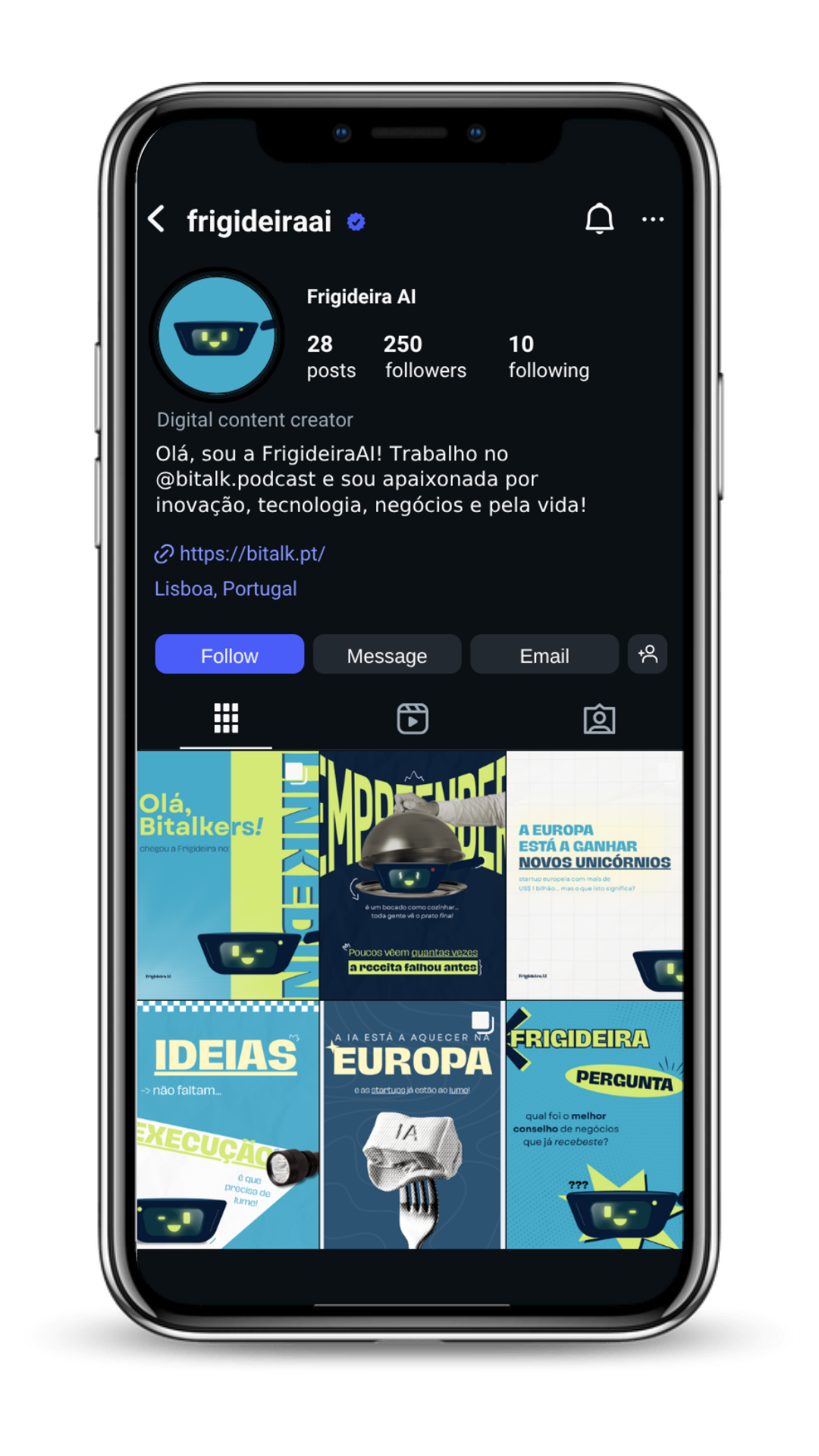 Mockup Frigideira AI